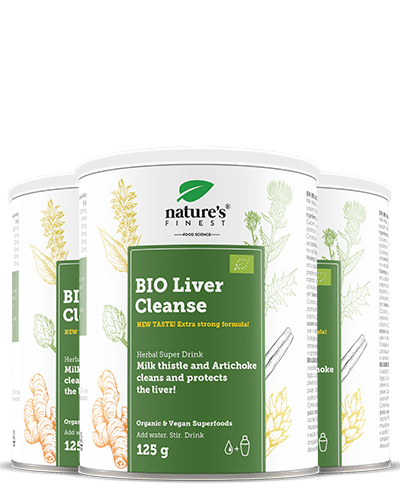 Liver Cleanse , 2+1 Gratuit , Détoxification Du Foie , Boisson Au Chardon-Marie Et à L'Artichaut , Végétalien , Système Immunitaire , 375g