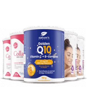 2x Beauty Hyaluron + 2x Skin Care Collagène + Golden Q10 paquet