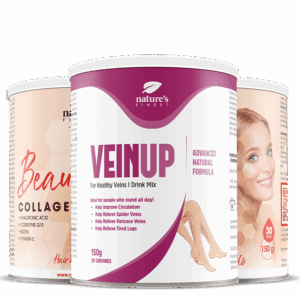 2x Collagène Beauty et acide hyaluronique + Vein Up paquet