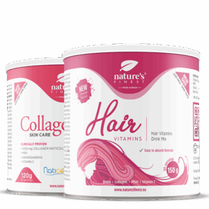 Skin Care Collagène + Hair Vitamins paquet