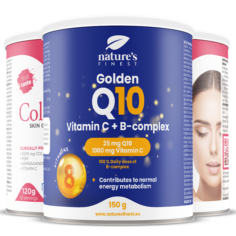 2x Skin Care Collagène + Golden Q10