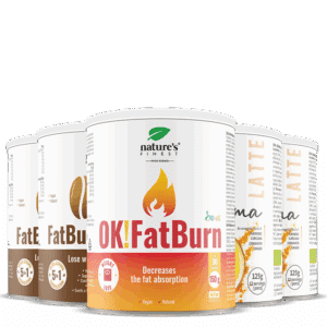 2x Latte au curcuma + 2x OK!FatBurn Café + OK!FatBurn paquet