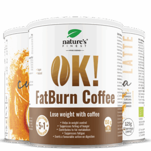 2x Golden Curcuma latte + OK!Fatburn Coffee paquet