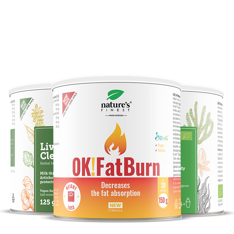 Liver Cleanse + Detox + OK!FatBurner paquet